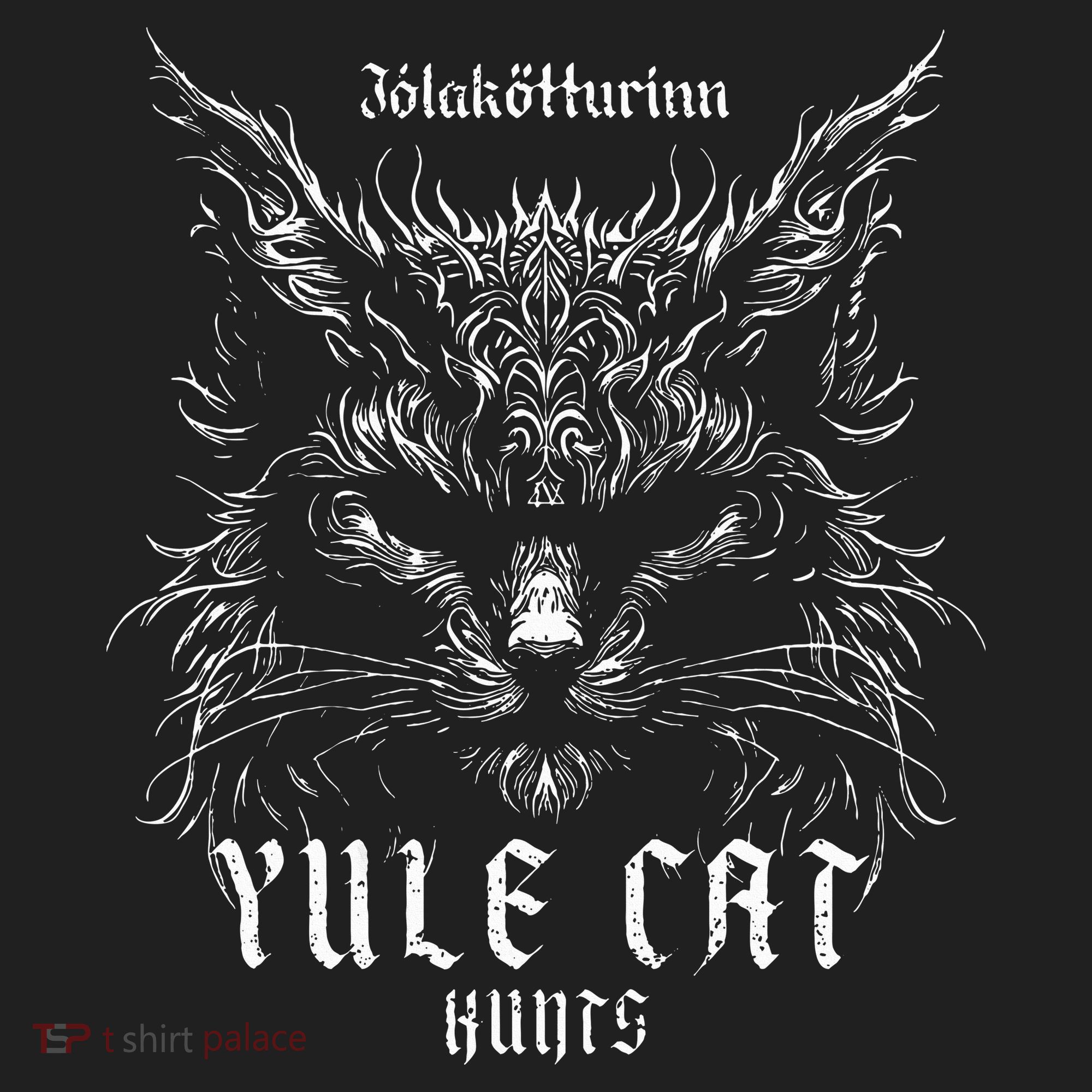 JóLaköTturinn Christmas Yule Cat Hunts Hat