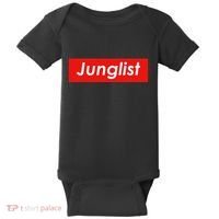 Junglist Drum And Bass Baby Bodysuit thumb 0