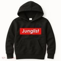 Junglist Drum And Bass Kids Hoodie thumb 0