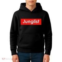 Junglist Drum And Bass Kids Hoodie thumb 4