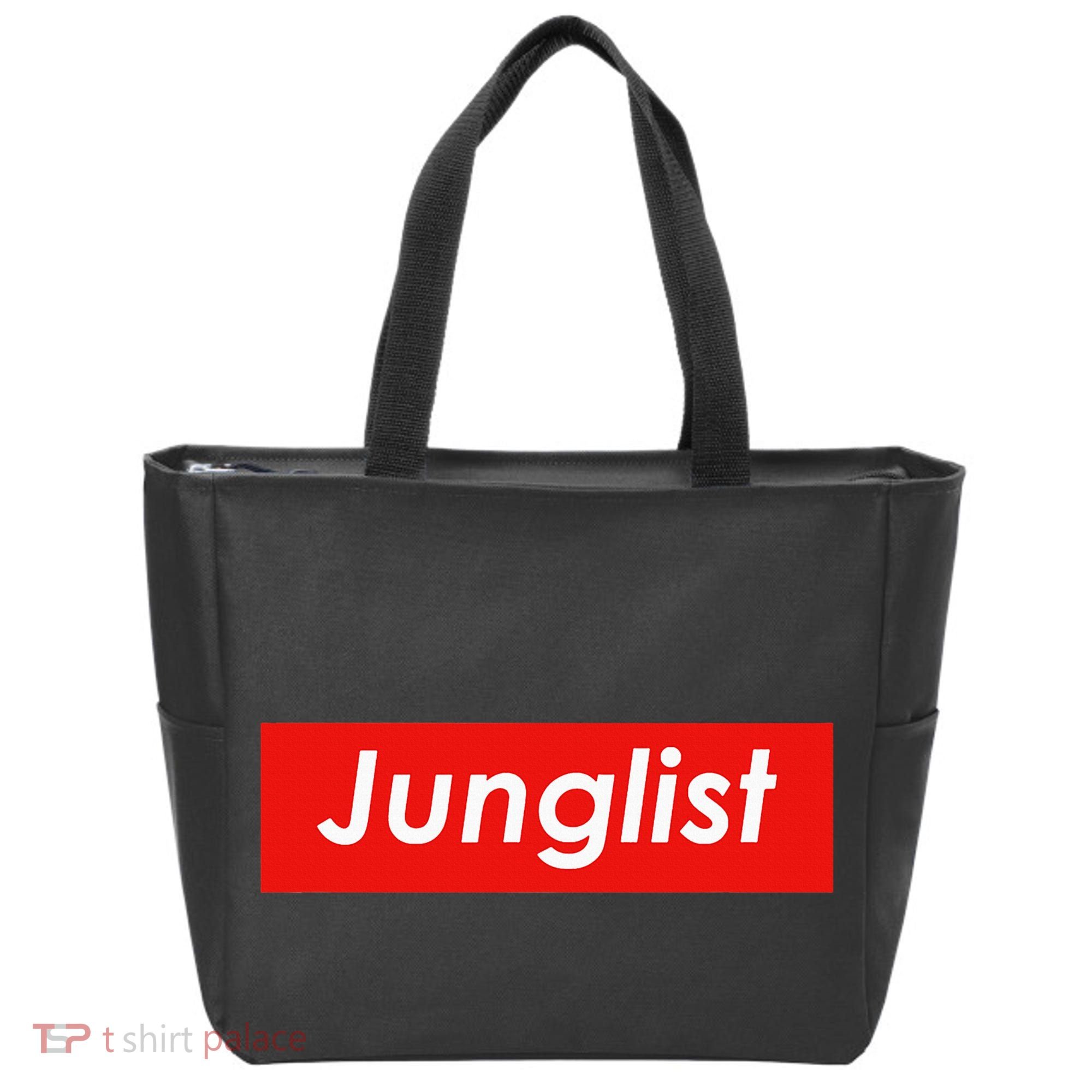 Junglist Drum And Bass Tote Bag