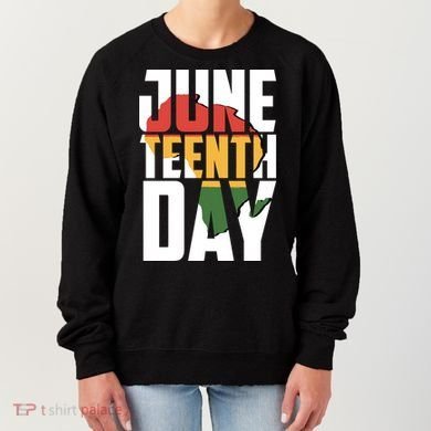 Juneteenth Day African American Pride Women's Sweatshirt