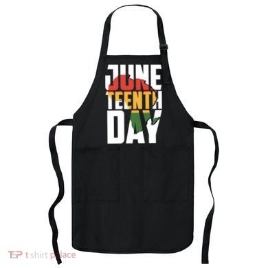 Juneteenth Day African American Pride Apron
