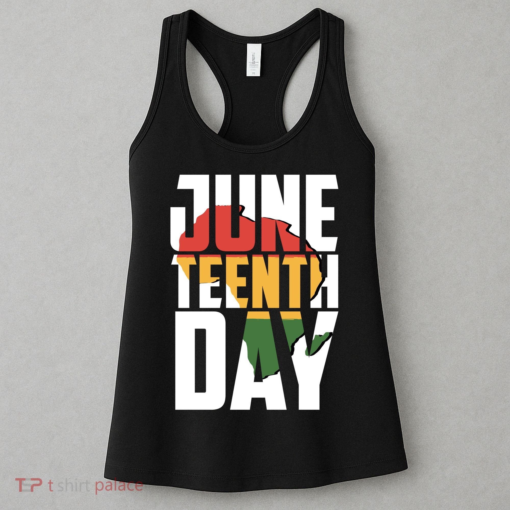 Juneteenth Day African American Pride Women's Tank Top