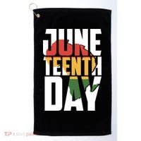 Juneteenth Day African American Pride Golf Towel thumb 0