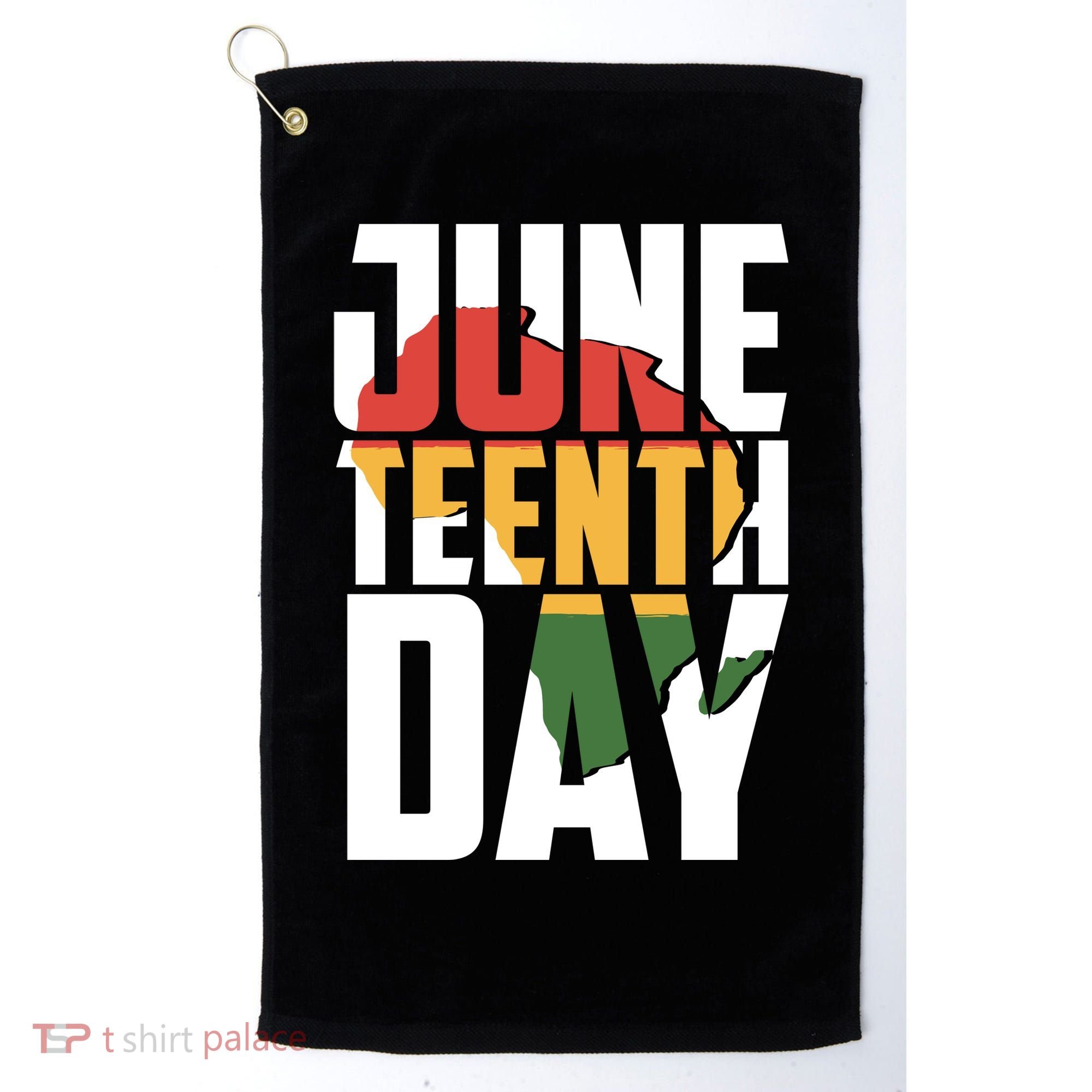 Juneteenth Day African American Pride Golf Towel