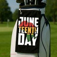 Juneteenth Day African American Pride Golf Towel thumb 2