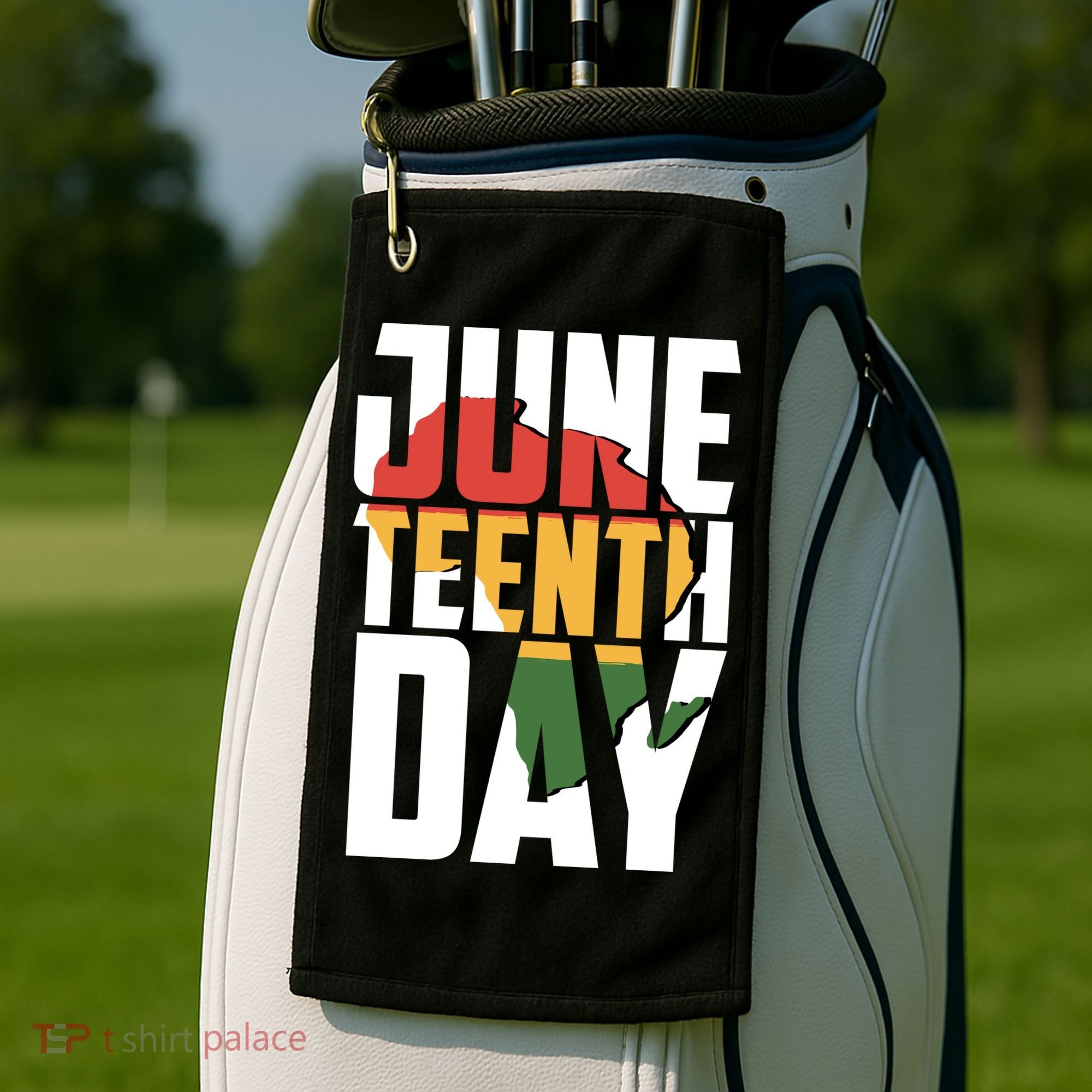 Juneteenth Day African American Pride Golf Towel