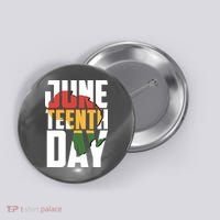 Juneteenth Day African American Pride Button thumb 0
