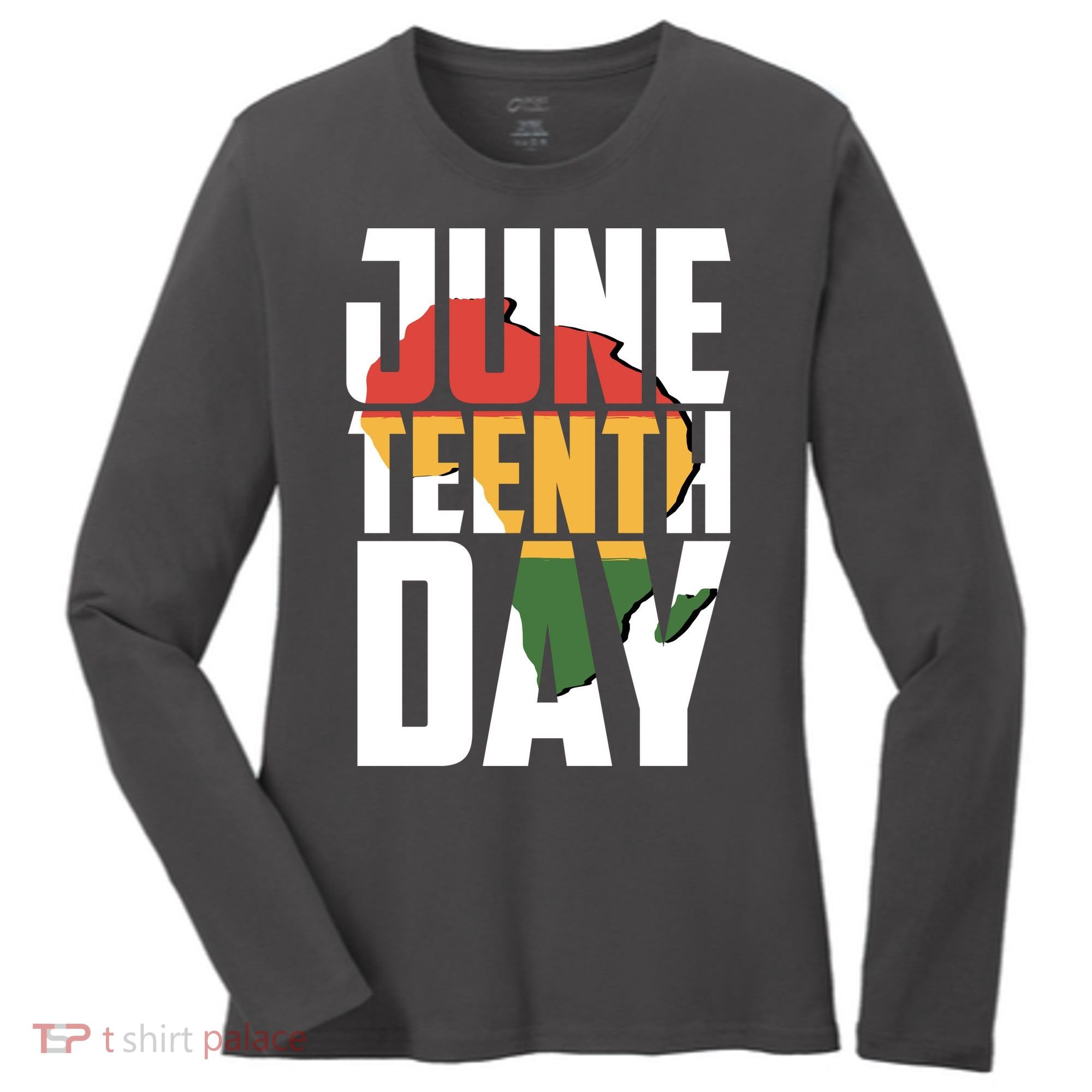 Juneteenth Day African American Pride Women's Long Sleeve Shirt