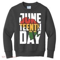 Juneteenth Day African American Pride Kids Sweatshirt thumb 0