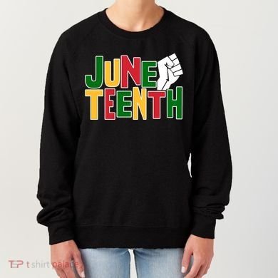 Juneteenth Day Black Power Women's Sweatshirt