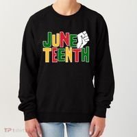 Juneteenth Day Black Power Women's Sweatshirt thumb 0