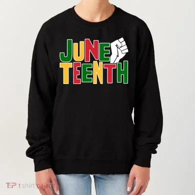 Juneteenth Day Black Power Women's Sweatshirt