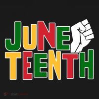 Juneteenth Day Black Power USA-Made Doggie Bandana thumb 2