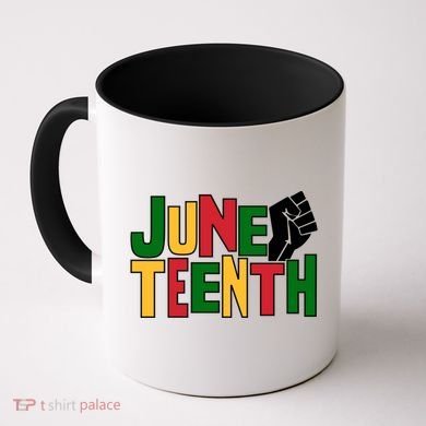 Juneteenth Day Black Power Coffee Mug