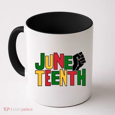 Juneteenth Day Black Power Coffee Mug
