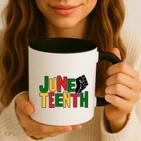 Juneteenth Day Black Power Coffee Mug thumb 3