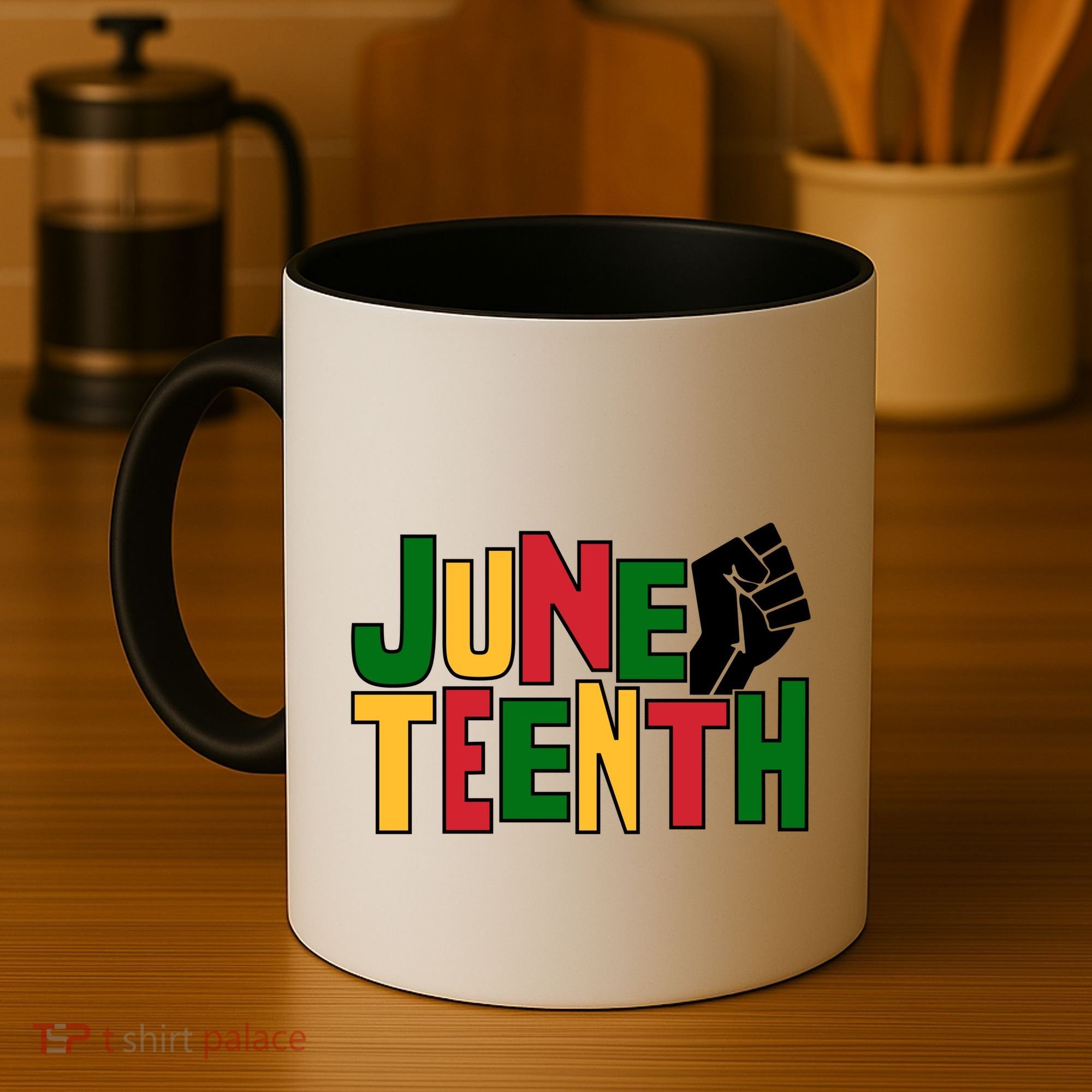 Juneteenth Day Black Power Coffee Mug