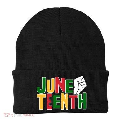 Juneteenth Day Black Power Beanie