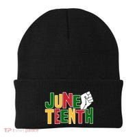 Juneteenth Day Black Power Beanie thumb 0