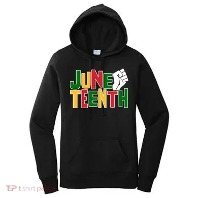 Juneteenth Day Black Power Women's Hoodie