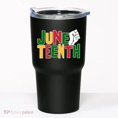 Juneteenth Day Black Power Tumbler