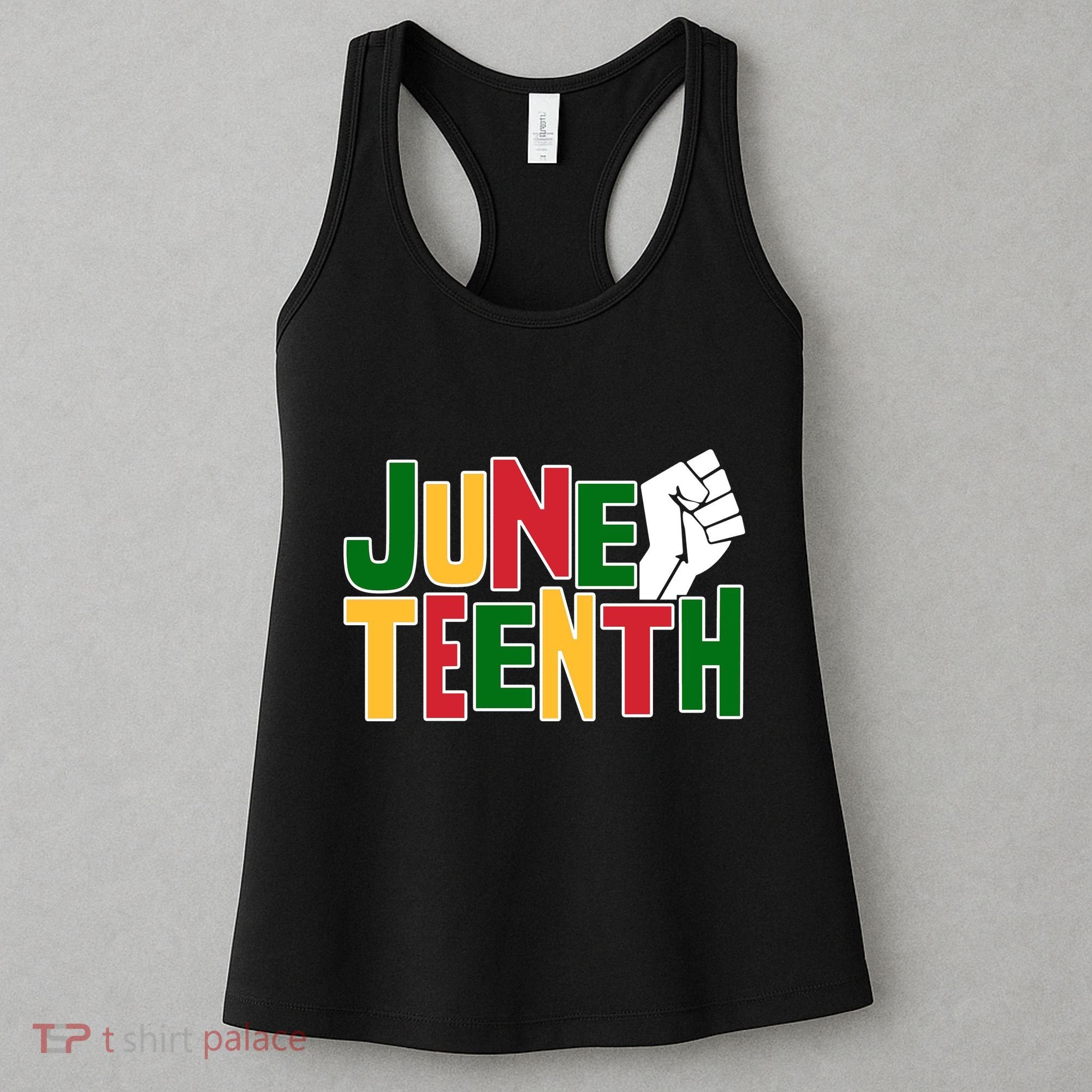 Juneteenth Day Black Power Women's Tank Top