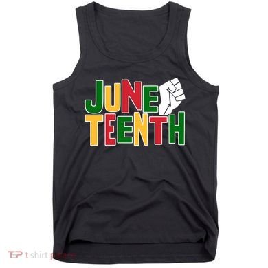 Juneteenth Day Black Power Tank Top