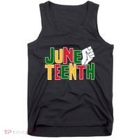 Juneteenth Day Black Power Tank Top thumb 0