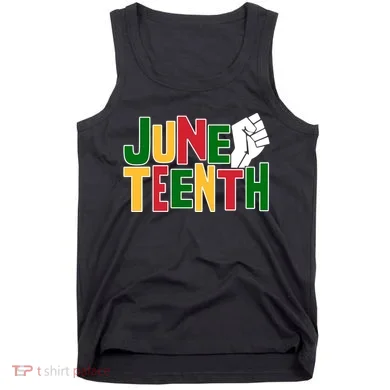Juneteenth Day Black Power Tank Top