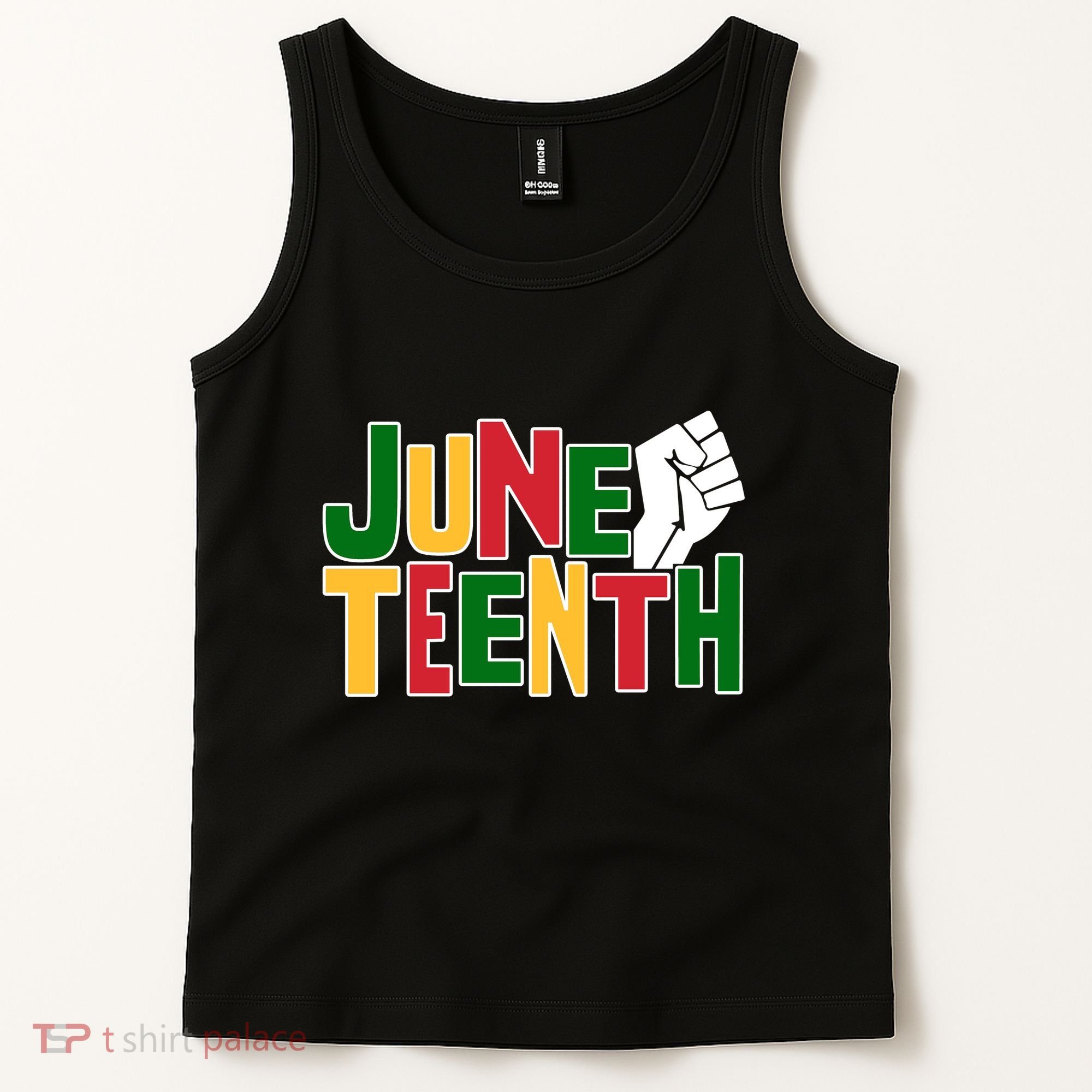 Juneteenth Day Black Power Tank Top