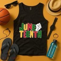 Juneteenth Day Black Power Tank Top thumb 4