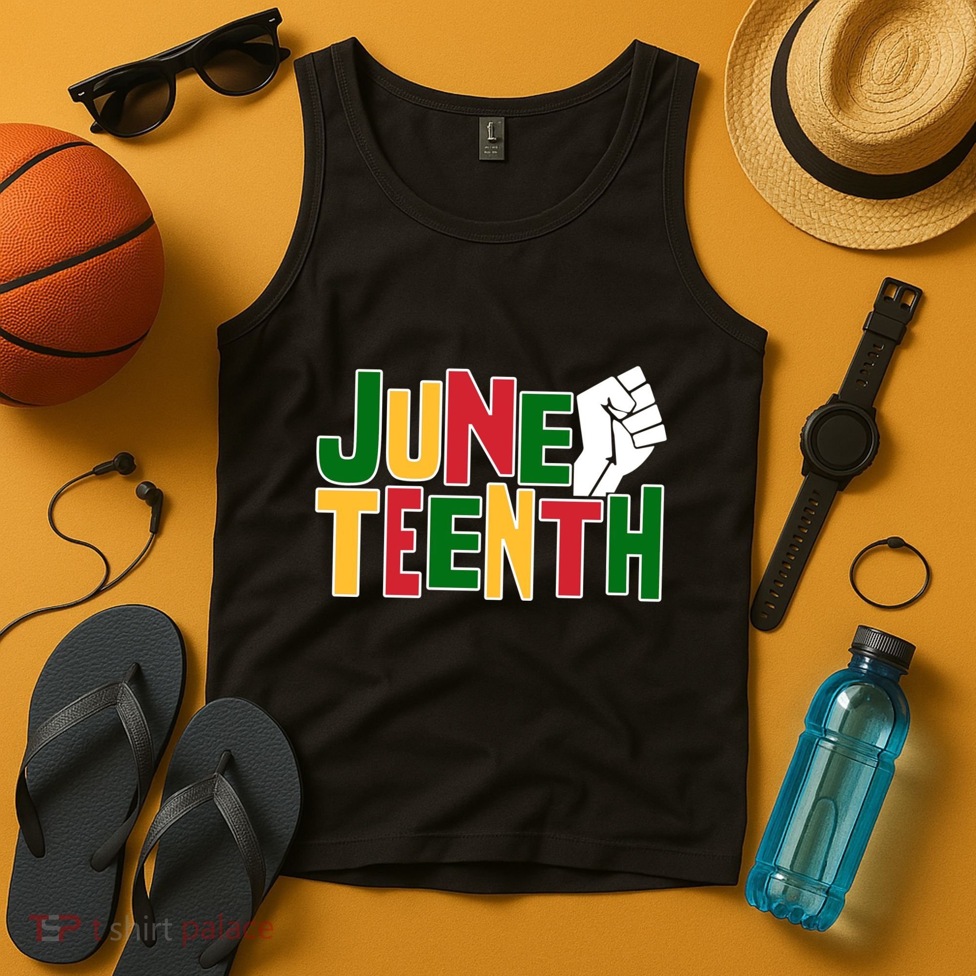 Juneteenth Day Black Power Tank Top