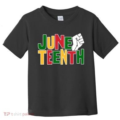Juneteenth Day Black Power Toddler T-Shirt