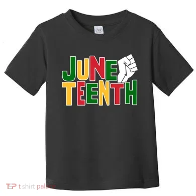 Juneteenth Day Black Power Toddler T-Shirt