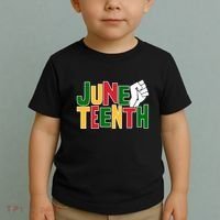 Juneteenth Day Black Power Toddler T-Shirt thumb 2