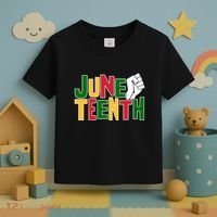 Juneteenth Day Black Power Toddler T-Shirt thumb 3