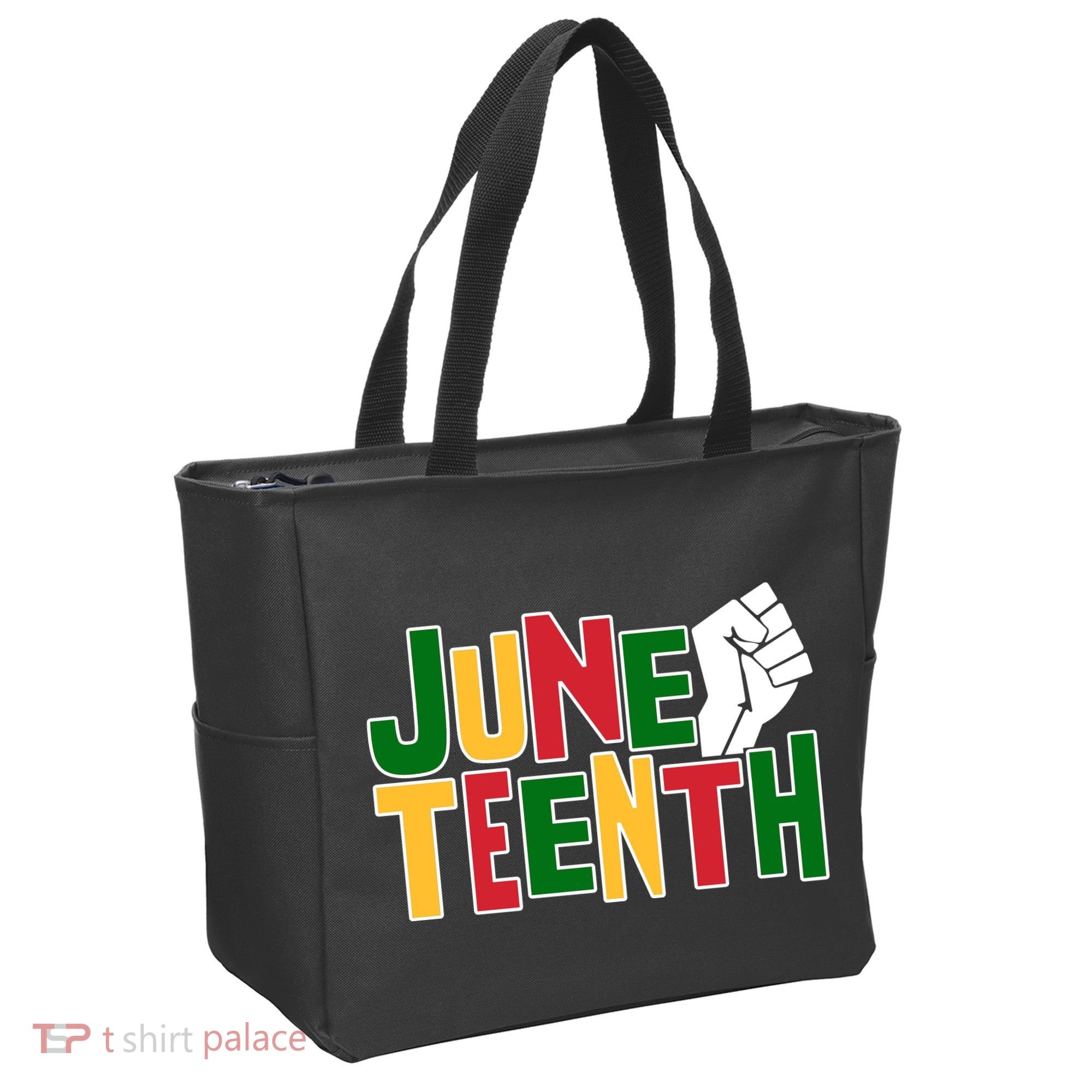 Juneteenth Day Black Power Tote Bag