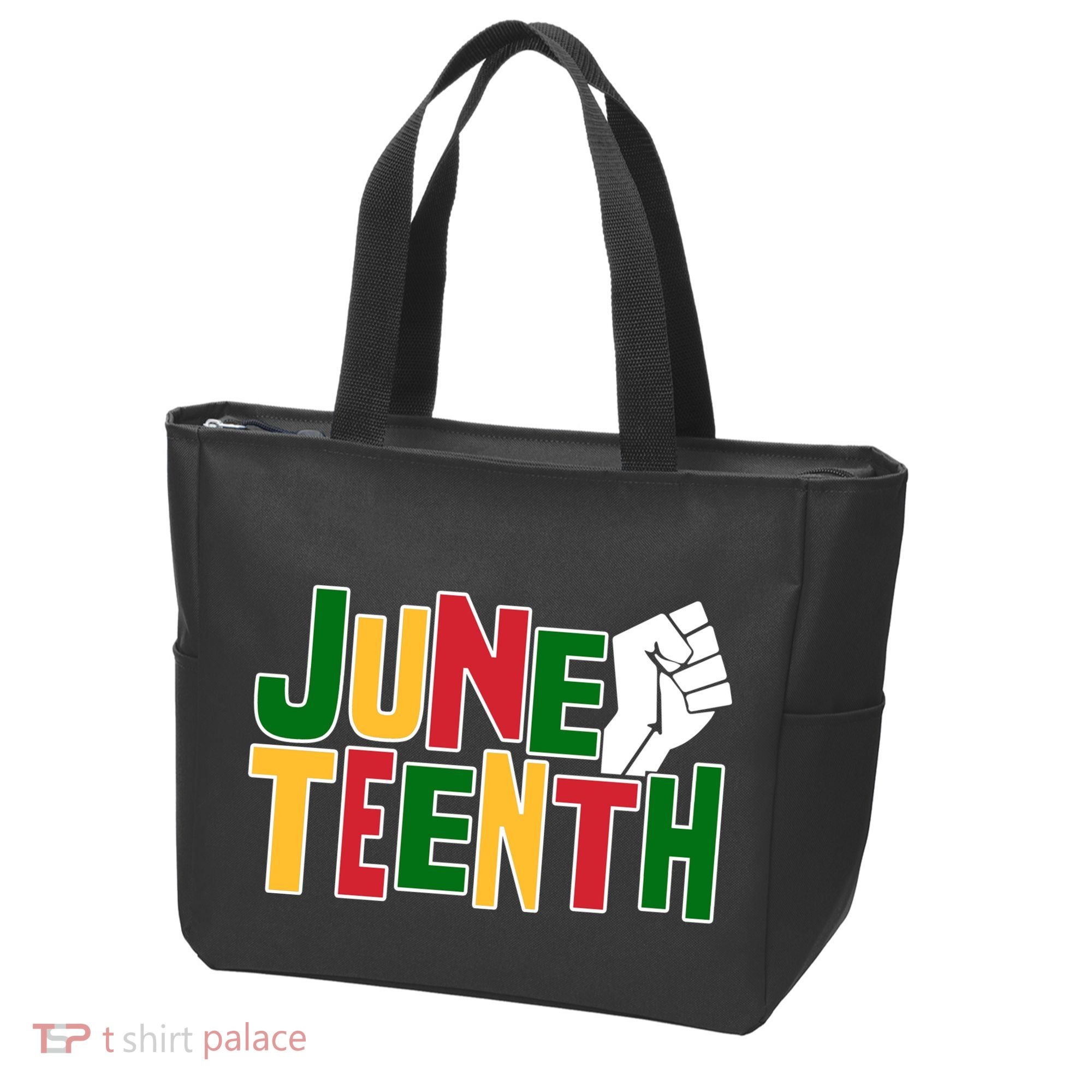 Juneteenth Day Black Power Tote Bag