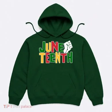 Juneteenth Day Black Power Hoodie