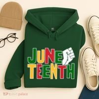 Juneteenth Day Black Power Hoodie thumb 4