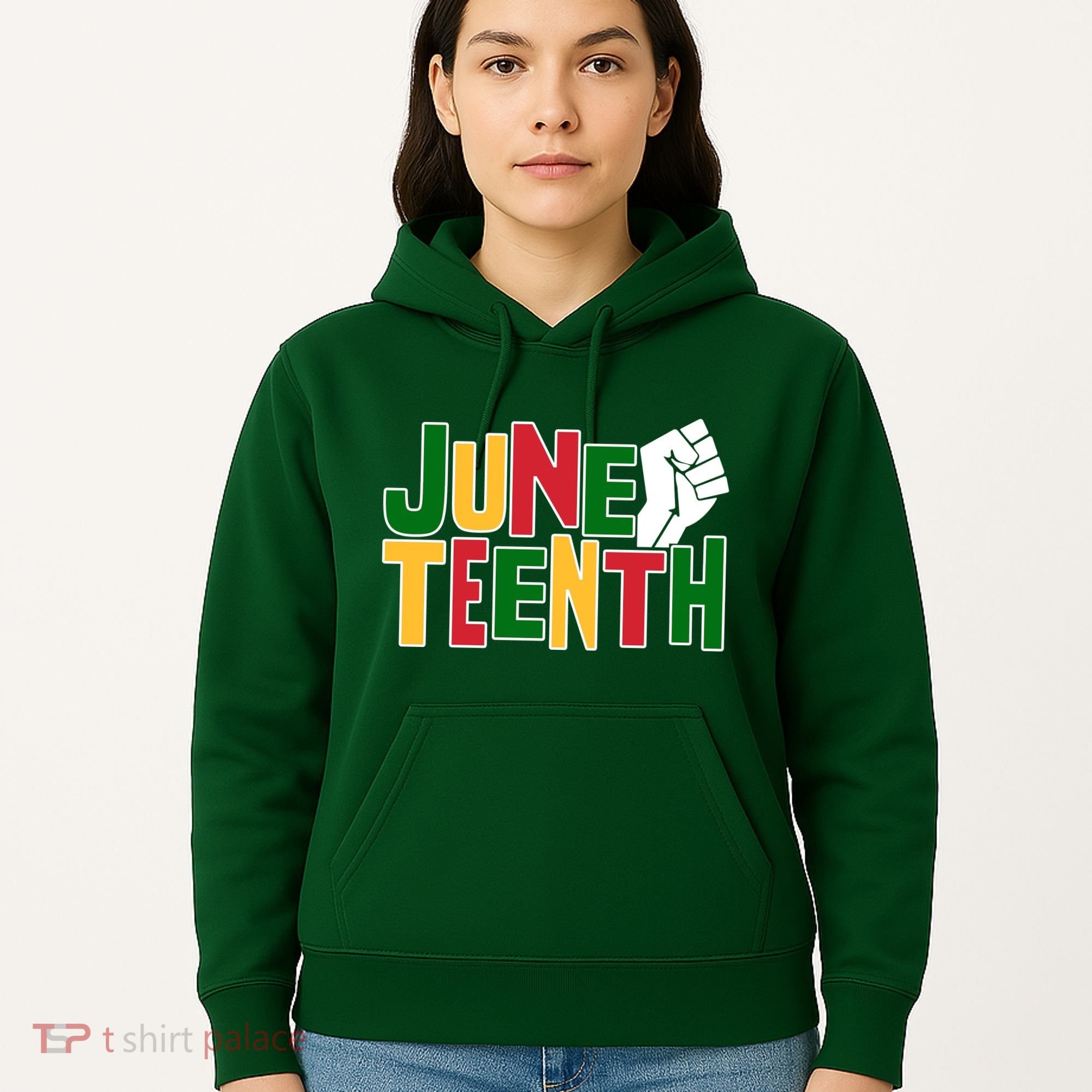 Juneteenth Day Black Power Hoodie
