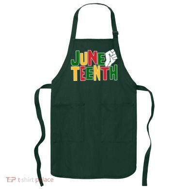 Juneteenth Day Black Power Apron