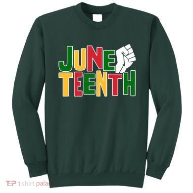 Juneteenth Day Black Power Sweatshirt