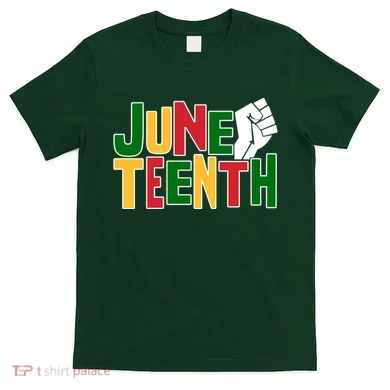 Juneteenth Day Black Power T-Shirt