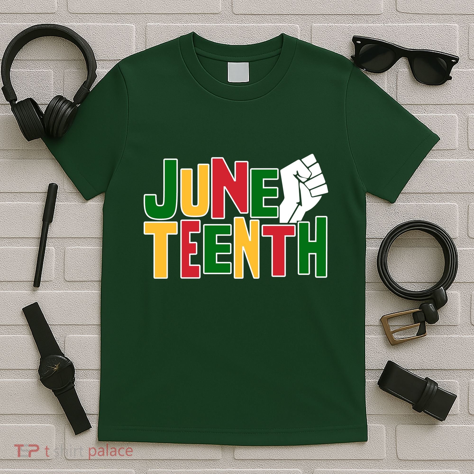 Juneteenth Day Black Power T-Shirt