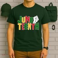 Juneteenth Day Black Power T-Shirt thumb 6
