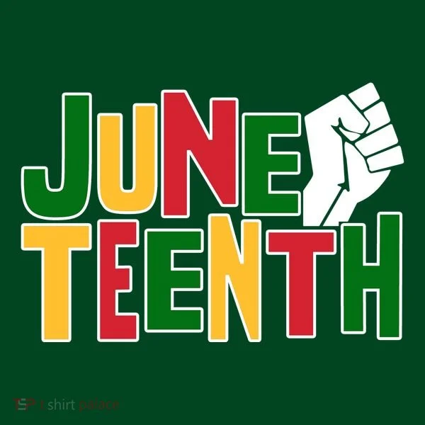 Juneteenth Day Black Power Polo