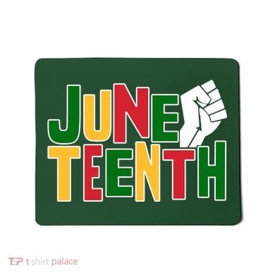 Juneteenth Day Black Power Mousepad
